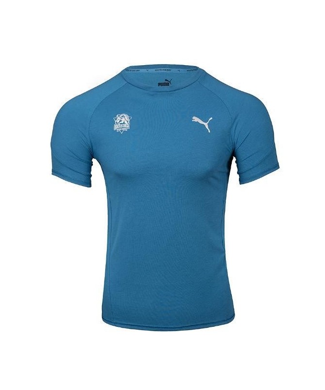 Camiseta Puma X Baskonia Azul Logo Plata