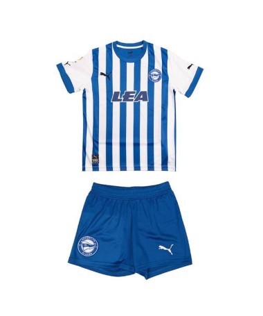 Minikit Infantil 1ª Equipación Deportivo Alavés